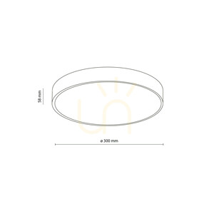 Velis White 24 W-os LED mennyezeti lámpa, IP54 small 10