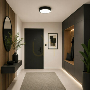 Velis Black 24 W-os LED mennyezeti lámpa, IP54 small 1