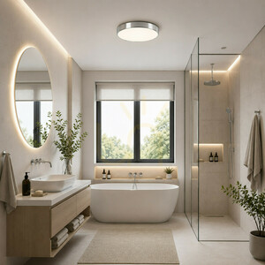 Velis Chrome 30 W-os LED mennyezeti lámpa, IP54 small 1