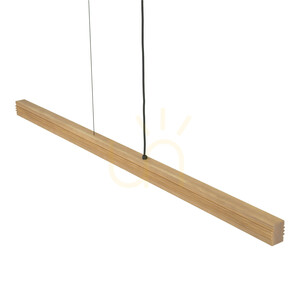 Viga Wood LED-es, csiszolt antik fenyőből készült függőlámpa small 5