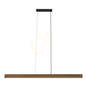 Viga Wood LED-es, csiszolt fenyő- és diófa hatású függőlámpa small 11