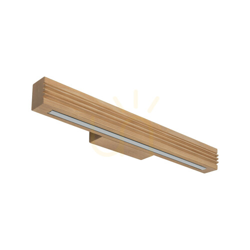 Jelölje be Viga Wood LED falikar, csiszolt, antikolt fenyőből