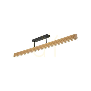 Viga Wood LED mennyezeti lámpa, csiszolt, antikolt fenyőből small 5