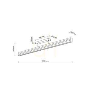 Viga Wood LED mennyezeti lámpa, csiszolt, antikolt fenyőből small 7