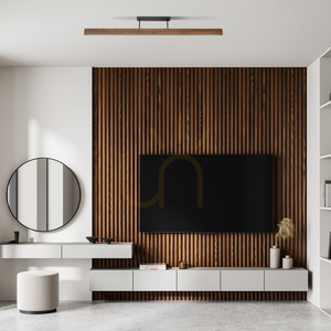 Viga Wood LED mennyezeti lámpa, csiszolt fenyő és dió kivitelben small 3