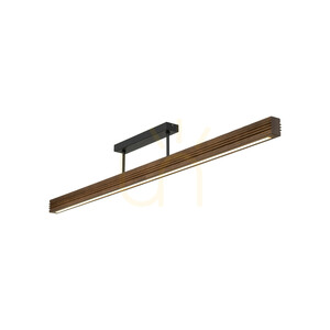Viga Wood LED mennyezeti lámpa, csiszolt fenyő és dió kivitelben small 5