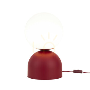 Miki Burgund nagy éjszakai lámpa, 1 db XE27 small 7
