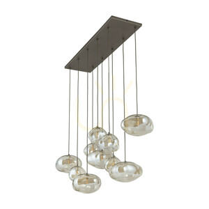 Nebia új barna függőlámpa, 10 XG9 small 6