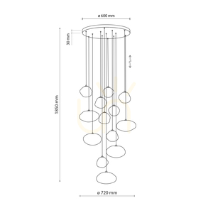 Nebia új barna függőlámpa 13 Xg9 small 11