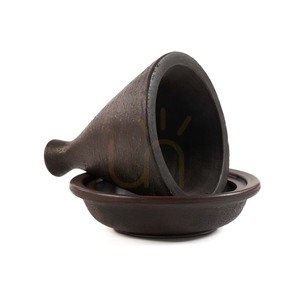 BAZAR BIZAR Ethnic Cone kerámia tajine 21×21×24 cm terrakotta small 3