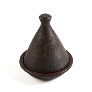 BAZAR BIZAR Ethnic Cone kerámia tajine 21×21×24 cm terrakotta small 4
