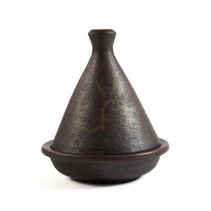 BAZAR BIZAR Ethnic Cone kerámia tajine 21×21×24 cm terrakotta small 5