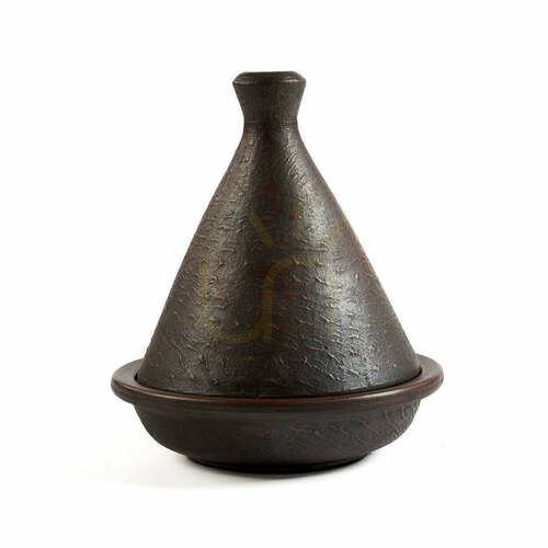 Jelölje be BAZAR BIZAR Ethnic Cone kerámia tajine 21×21×24 cm terrakotta