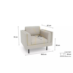CHELSEA karosszék – Cream City Sofa small 4