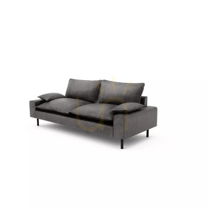 AVENTINE kétszemélyes kanapé – grafit színben, a City Sofa-tól small 3