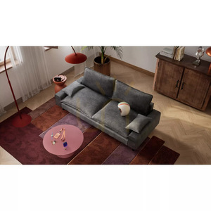 AVENTINE kétszemélyes kanapé – grafit színben, a City Sofa-tól small 5