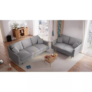 ALFAMA kétszemélyes kanapé – City Sofa szürke small 5