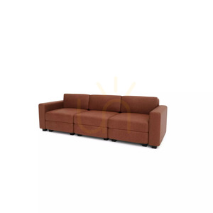 GRACIA 3 üléses moduláris kanapé – terrakotta színben, a City Sofa-tól small 3