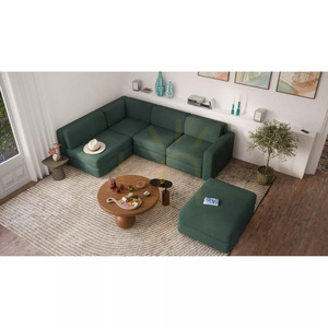 GRACIA 4-üléses sarokmoduláris kanapé – Green City Sofa small 5