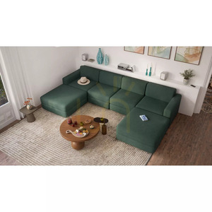 GRACIA moduláris kanapé – U alakú, 180 x 320 x 180 cm – Green City Sofa small 5