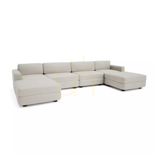 GRACIA moduláris kanapé – U alakú, 180 x 360 x 180 cm – krém-bézs színű City Sofa small 2