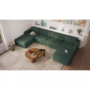 GRACIA moduláris kanapé – U alakú, 180 x 360 x 180 cm – Green City Sofa small 5