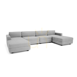 GRACIA moduláris kanapé – U alakú, 180 x 360 x 180 cm – City Sofa szürke small 2