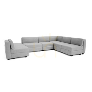 GRACIA moduláris kanapé – U alakú, 160 x 340 x 230 cm – City Sofa szürke small 2