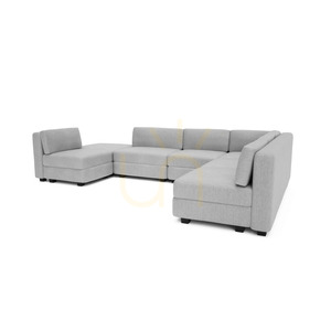 GRACIA moduláris kanapé – U alakú, 160 x 340 x 230 cm – City Sofa szürke small 3