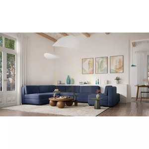 GRACIA moduláris kanapé – sarokmodul – sötétkék City kanapé small 9