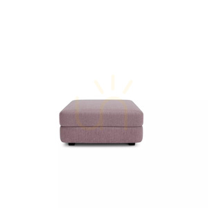 GRACIA moduláris kanapé – nagy lábtartó modul – halvány rózsaszín színben a City Sofa-tól small 0