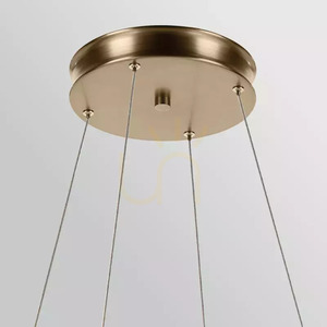 Larousse 100⌀ LED függesztett lámpa – pezsgőbronz – KICHLER small 7
