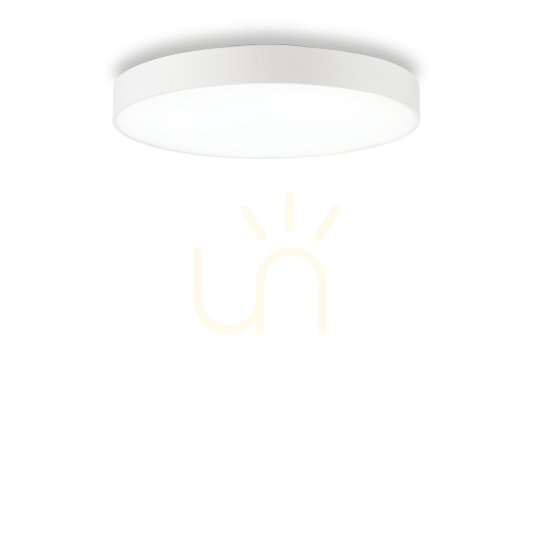 Jelölje be Plafon Ideallux HALO PL D45 fehér LED 32W 4000K 223216 Plafon Ideallux HALO PL D45 fehér LED 32W 4000K 223216