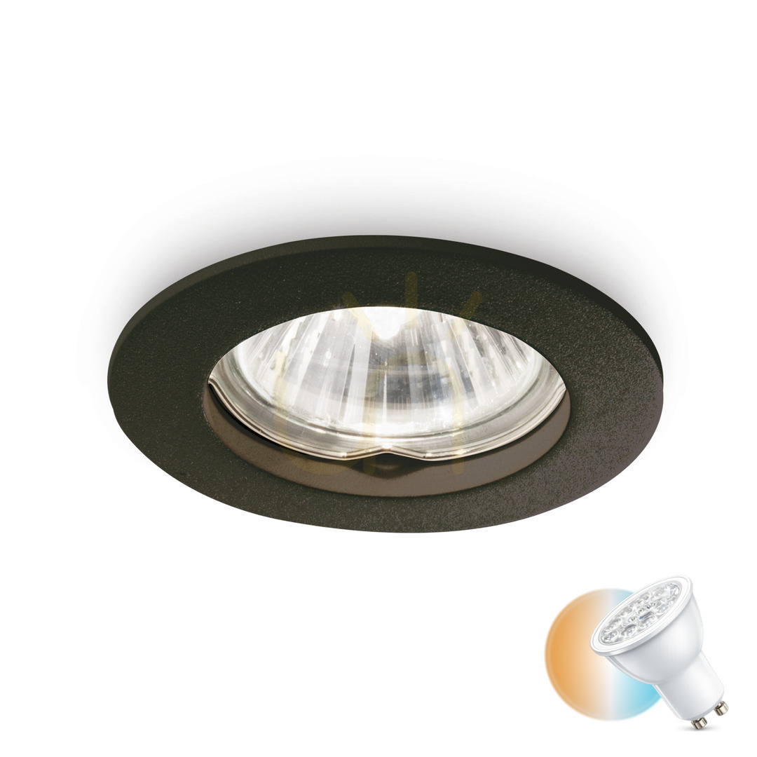 Jelölje be Süllyesztett lámpatest Ideallux Jazz fekete GU10 1x50W 243818 Süllyesztett lámpatest Ideallux Jazz fekete GU10 1x50W 243818