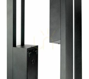 SU-MA Langer LGD-810 fekete LED homlokzati lámpa 81 cm IP65 small 3