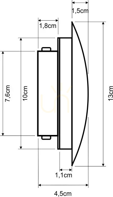 Kilátás Fali lámpa Sigma DROP LED zsályazöld 41564 Fali lámpa Sigma DROP LED zsályazöld 41564