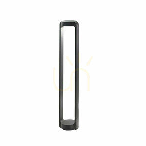 Gea Luce GES452 kerti oszlop, antracit, 80 cm, LED 13 W, 1200 lm, 4000 K, IP65, tápegység tartozék small 0