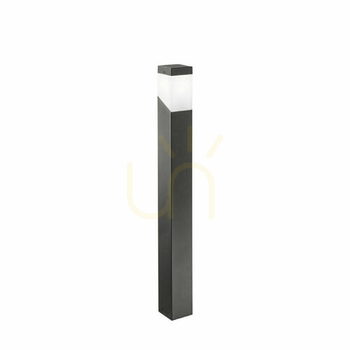 Jelölje be GES611 kerti oszlop grafit 100 cm, alumínium, opál búra, E27 max. 28 W, IP44, Gea Luce