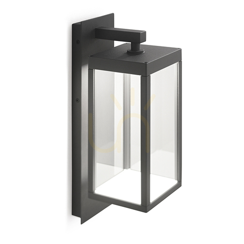 Jelölje be GES771 Graphite Gea Luce kültéri falikar, IP54