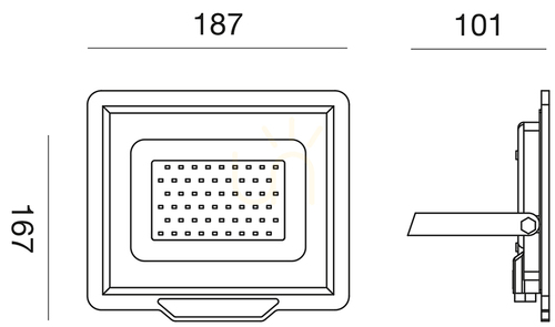 Jelölje be Gea Luce GES842C fehér LED-es reflektor, IP65