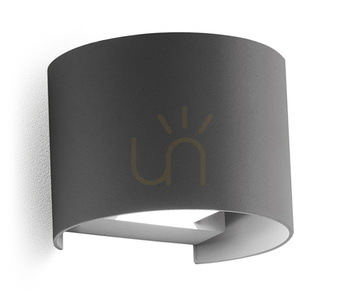 Jelölje be GES871C Graphite Gea Luce kültéri falikar, IP54