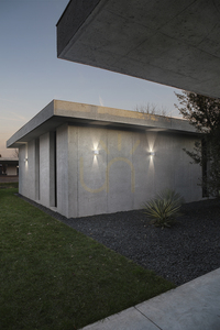 GES872C Silver Gea Luce kültéri falikar, IP54 small 2