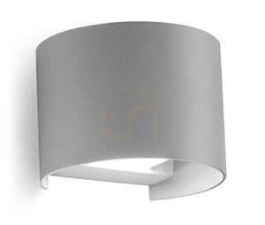 GES872C Silver Gea Luce kültéri falikar, IP54 small 0