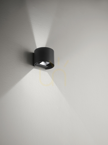 Jelölje be GES873C fekete Gea Luce kültéri falikar, IP54