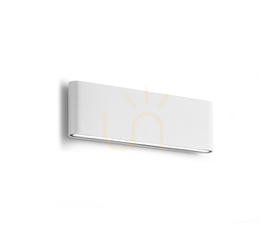 GES883C Fehér Gea Luce kültéri fali lámpa, IP54 small 0