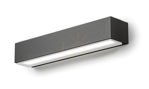 Jelölje be GES963 Graphite Gea Luce kültéri falikar, IP65
