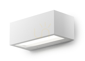 GES971C Fehér Gea Luce kültéri falikar, IP65 small 0