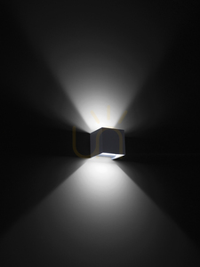 GES1021 Graphite Gea Luce kültéri falikar, IP65 small 2