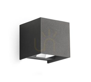 GES1021 Graphite Gea Luce kültéri falikar, IP65 small 0