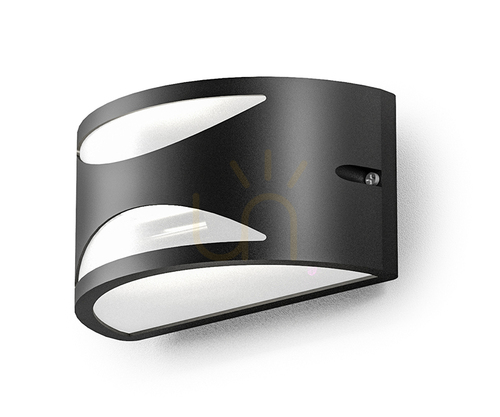 Jelölje be GES1041 Graphite Gea Luce kültéri falikar, IP54
